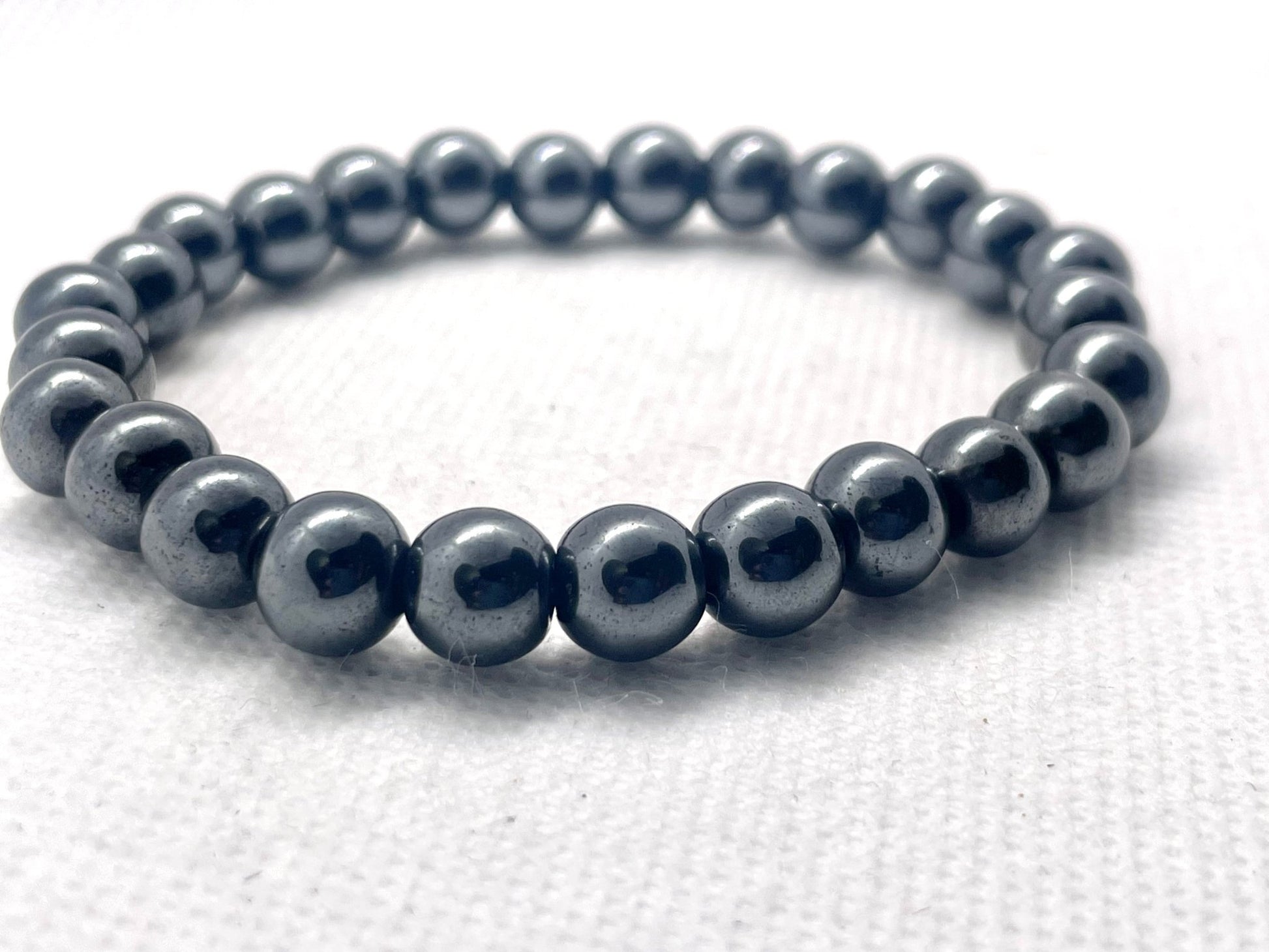 "Embrace Balance: The Hematite Harmony Bracelet" - Organicmansion.com