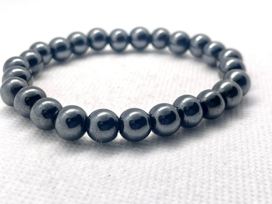 "Embrace Balance: The Hematite Harmony Bracelet" - Organicmansion.com